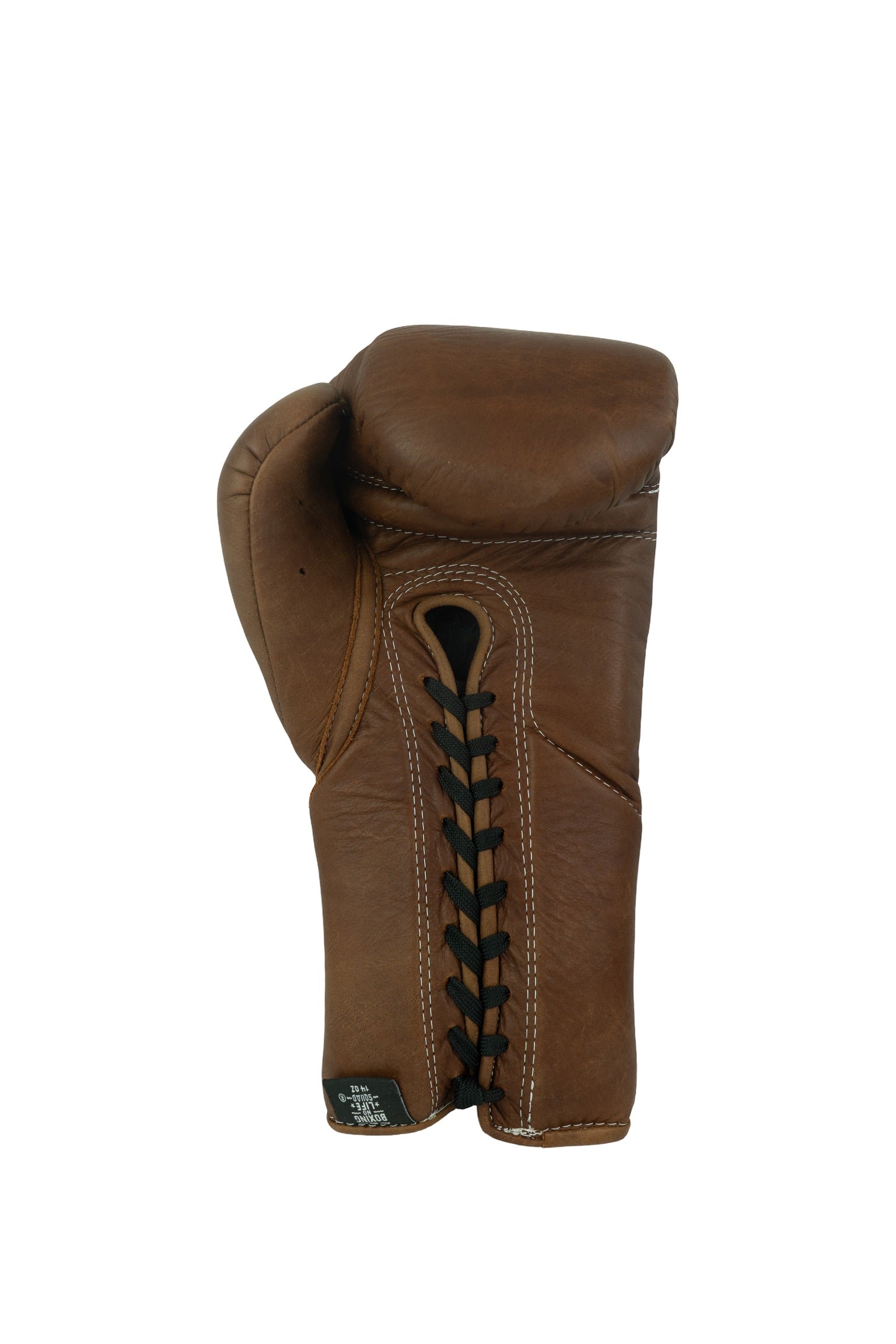 Customizable Brown No Boxing No Life Boxing Gloves, No Boxing No Life Lace Up Boxing Gloves, Christmas Gift for Men's and Women's, Thanksgiving Gifts for Him and Her