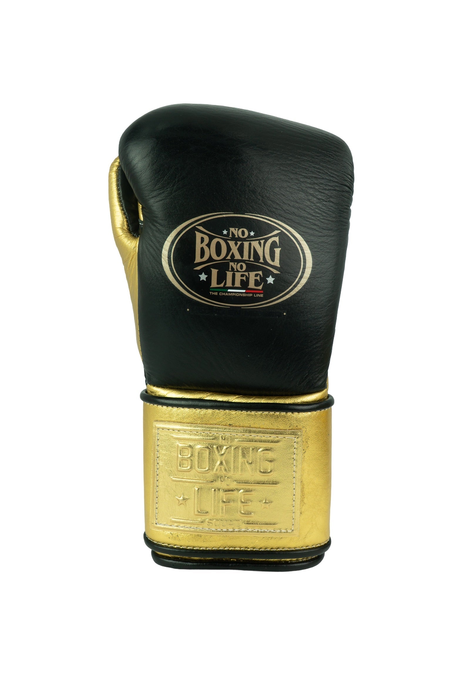 Customizable Black and Gold No Boxing No Life Boxing Gloves, No Boxing No Life Lace Up Boxing Gloves, Christmas Gift for Men's and Women's, Thanksgiving Gifts for Him and Her