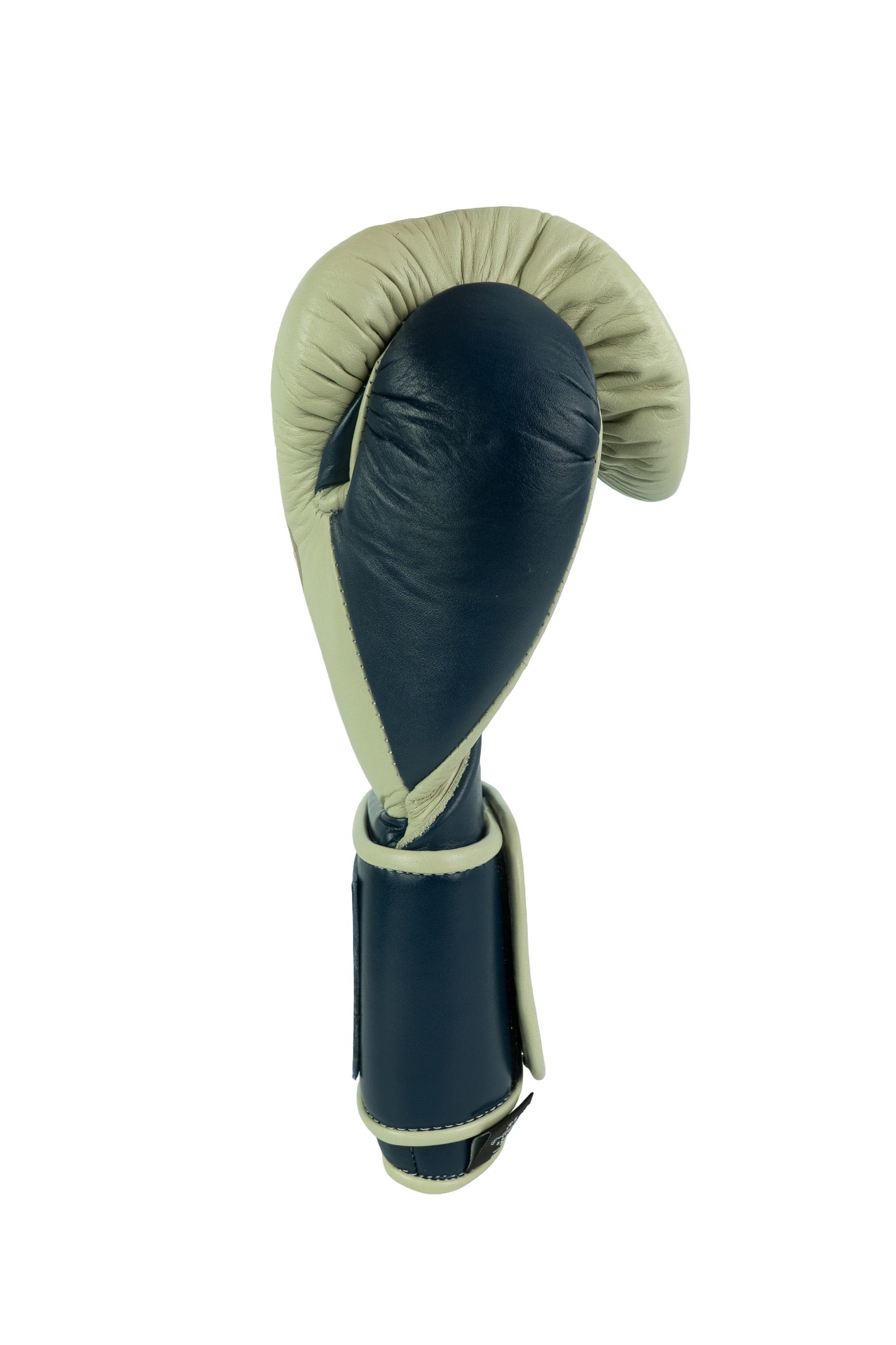 Customizable Cream and Navy Blue No Boxing No Life Boxing Gloves, No Boxing No Life Lace Up Boxing Gloves, Christmas Gift for Men's and Women's, Thanksgiving Gifts for Him and Her