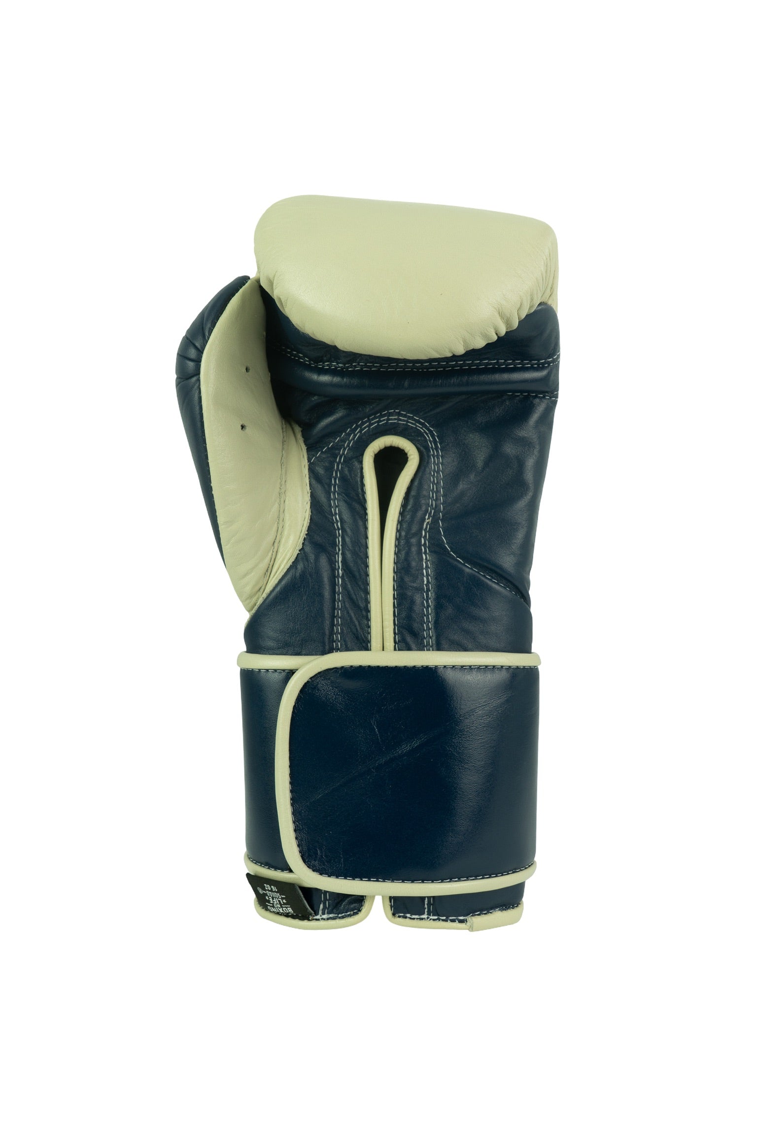 Customizable Cream and Navy Blue No Boxing No Life Boxing Gloves, No Boxing No Life Lace Up Boxing Gloves, Christmas Gift for Men's and Women's, Thanksgiving Gifts for Him and Her