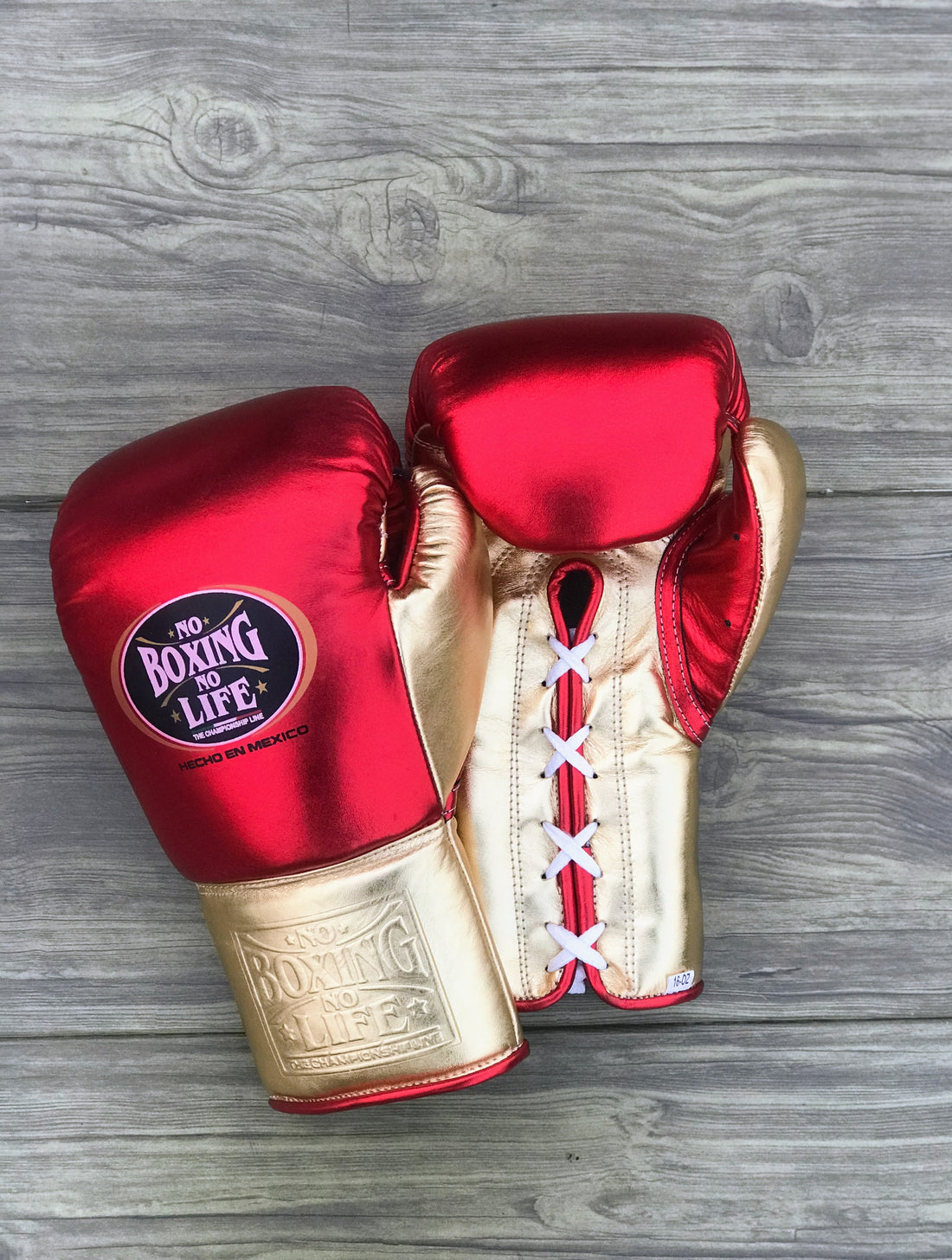 Customizable Red and Gold No Boxing No Life Boxing Sets With Cheeks Head Guard