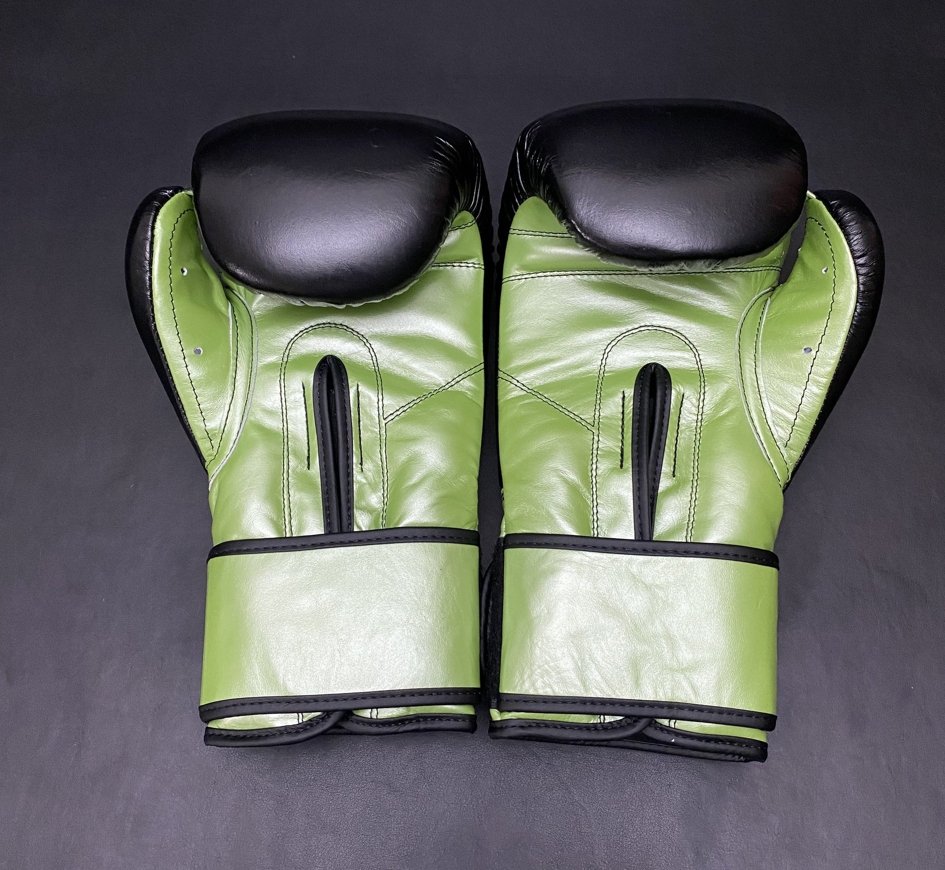 Customizable Black and Green Cleto Reyes Boxing Gloves, Cleto Reyes Velcro Boxing Gloves, Christmas Gift for Men's and Women's, Thanksgiving Gifts for Him and Her