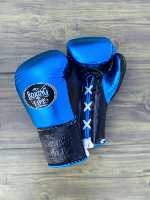 Customizable Blue and Black No Boxing No Life Boxing Sets With Cheeks Head Guard