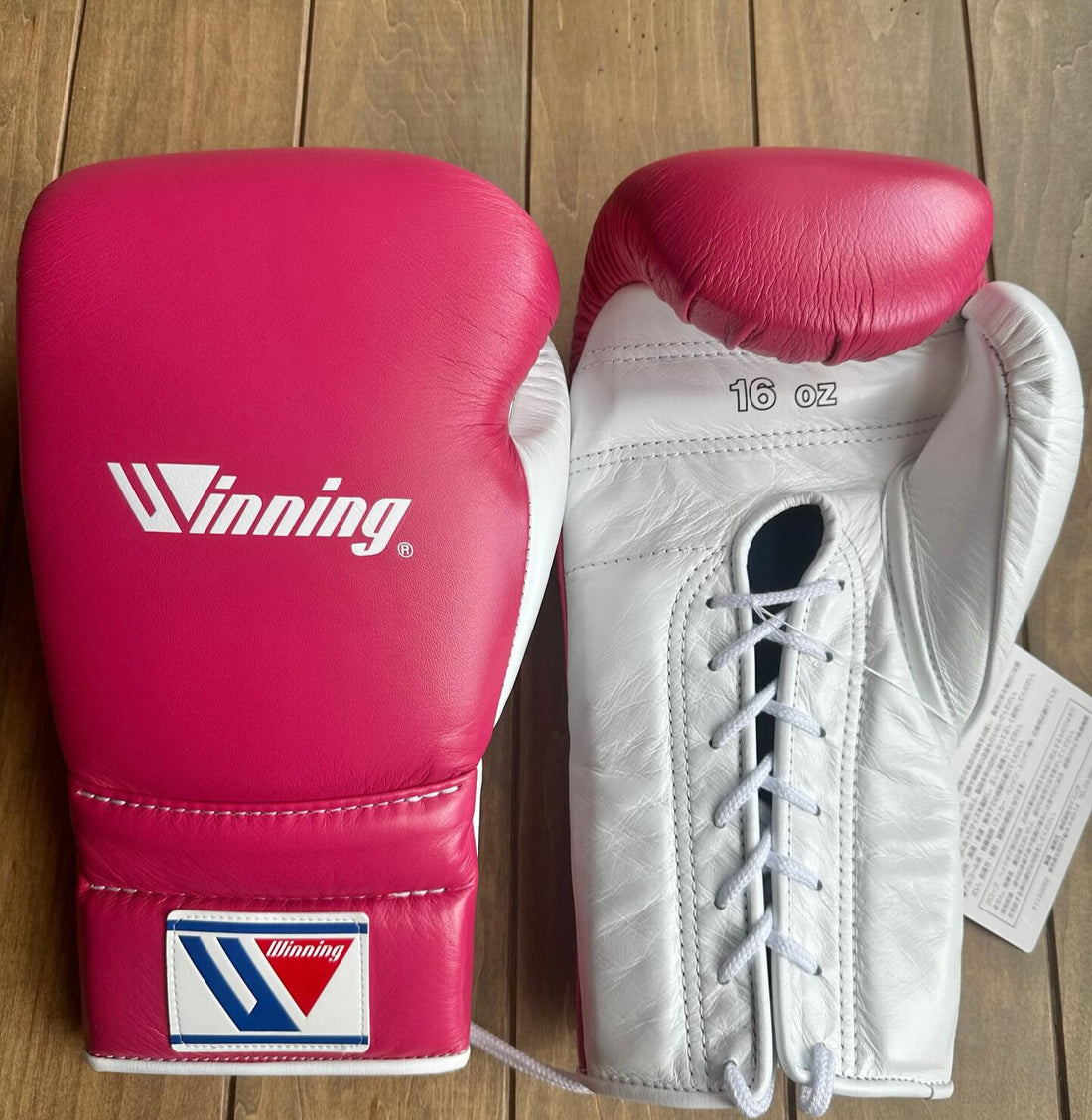 Customizable Pink and White Winning Boxing Sets With Cheeks Head Guard