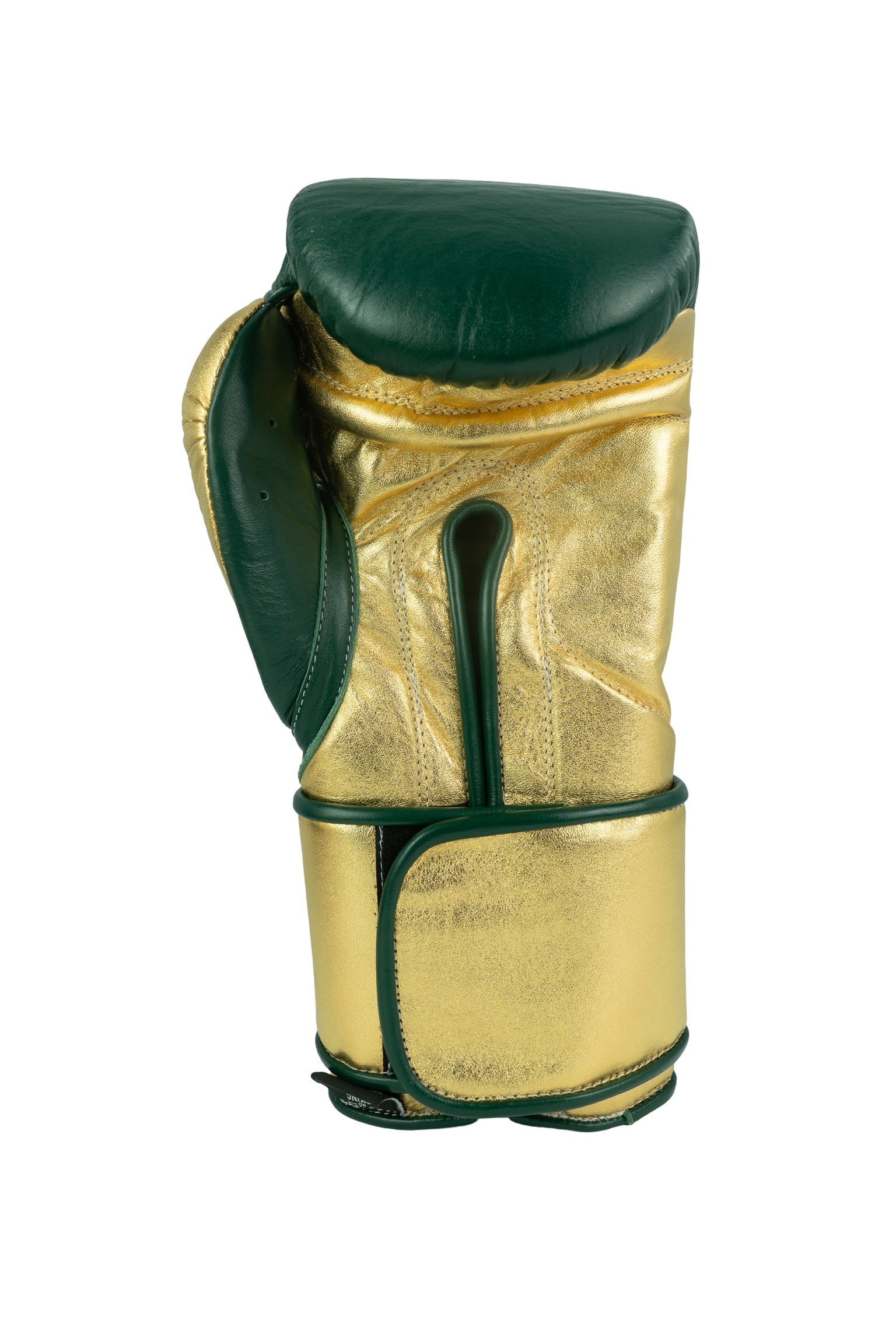 Customizable Pine Green and Metallic Gold No Boxing No Life Boxing Gloves, No Boxing No Life Lace Up Boxing Gloves, Christmas Gift for Men's and Women's, Thanksgiving Gifts for Him and Her