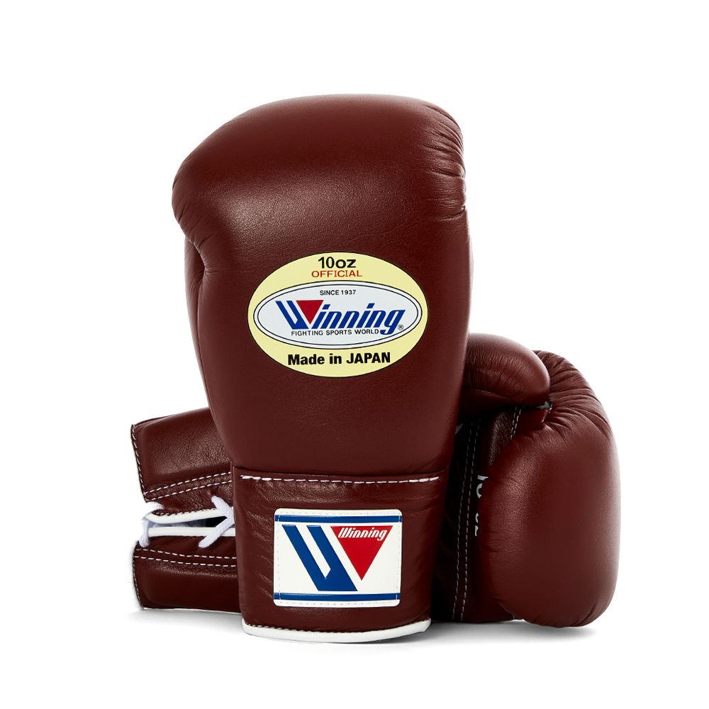 Brown Winning Boxing Gloves, Pro Winning Velcro Boxing Gloves, Pro Winning Lace up Boxing Gloves, Christmas Gift for Men's and Women's, Thanksgiving Gifts for Him and Her - Brown