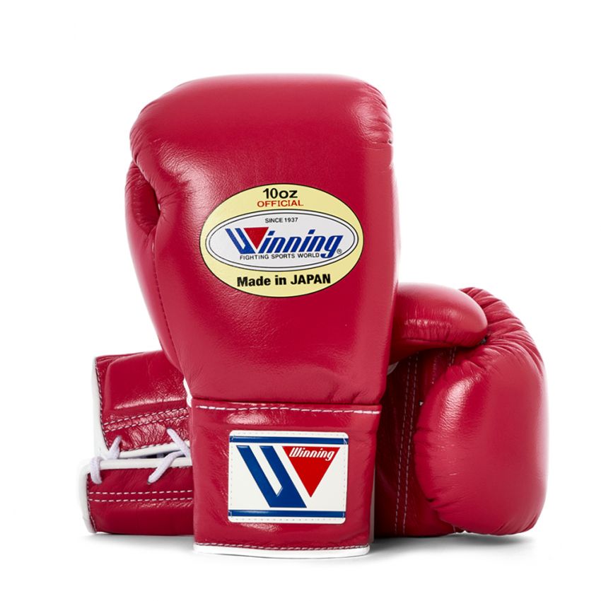 Dark Pink Winning Boxing Gloves, Pro Winning Lace up Boxing Gloves, Christmas gift for Men's and Women's, Thanksgiving Gifts for Him and Her - Dark Pink