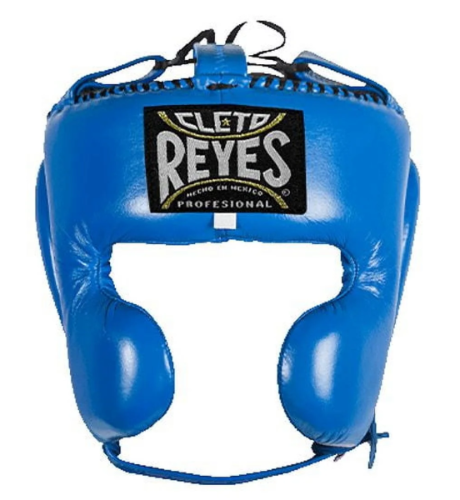 Customizable Blue Cleto Reyes Boxing Sets With Cheeks Head Guard and Groin Protector