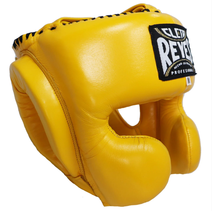 Customizable Yellow Cleto Reyes Boxing Sets With Cheeks Head Guard