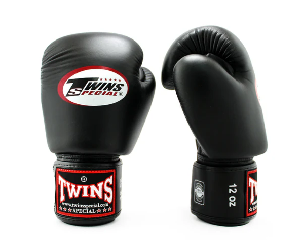 Customizable Black Twins Boxing Gloves, Twins Velcro Boxing Gloves, Christmas Gift for Men's and Women's, Thanksgiving Gifts for Him and Her