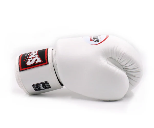 Customizable White Twins Boxing Gloves, Twins Velcro Boxing Gloves, Christmas Gift for Men's and Women's, Thanksgiving Gifts for Him and Her