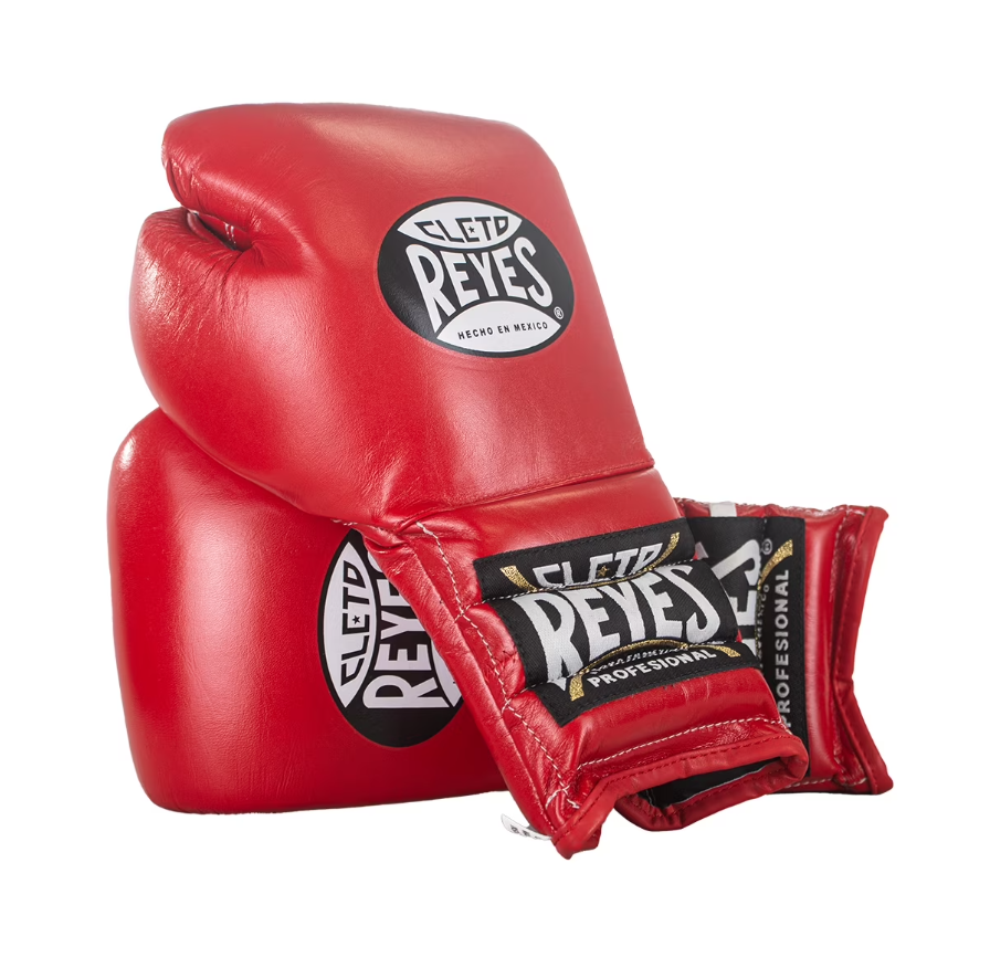 Customizable Red Cleto Reyes Boxing Gloves, Cleto Reyes Lace Up Boxing Gloves