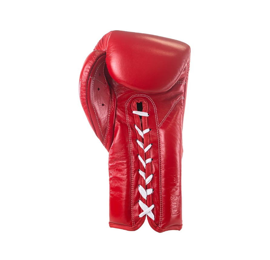 Customizable Red Cleto Reyes Boxing Gloves, Cleto Reyes Lace Up Boxing Gloves