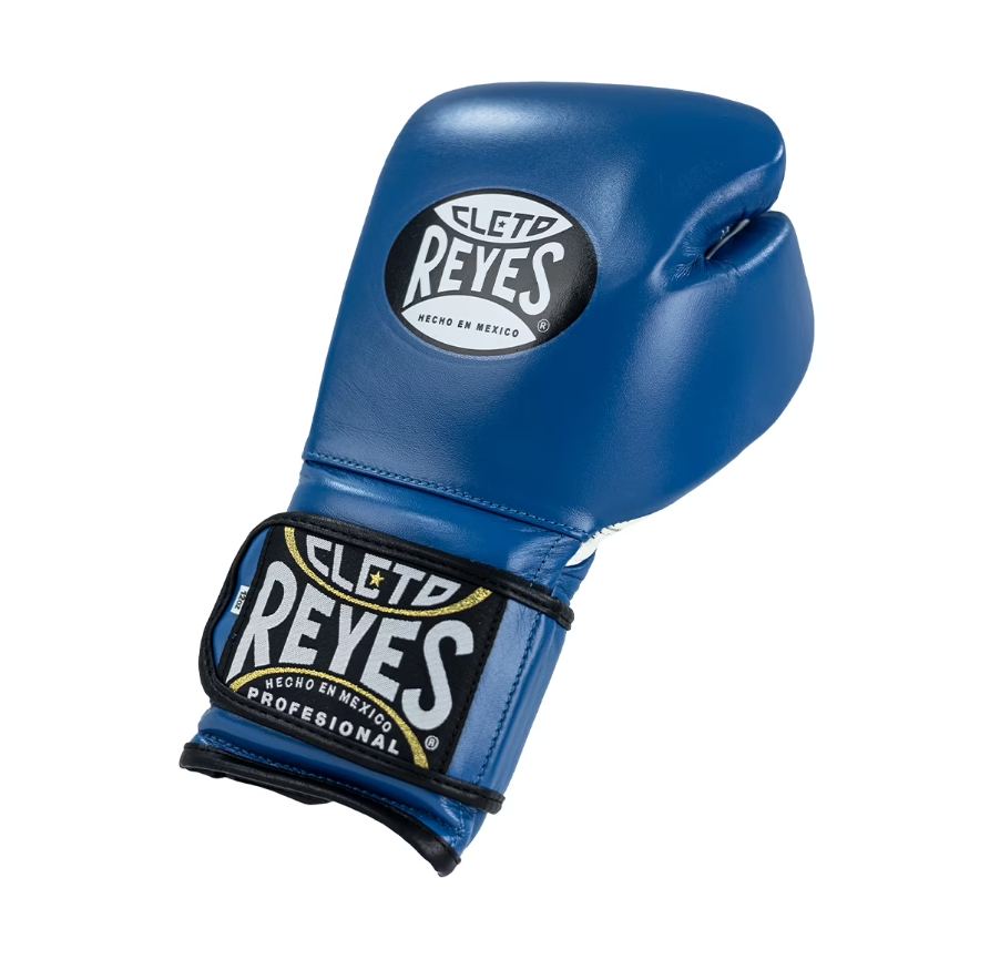 Customizable Blue Cleto Reyes Boxing Gloves, Cleto Reyes Velcro Boxing Gloves