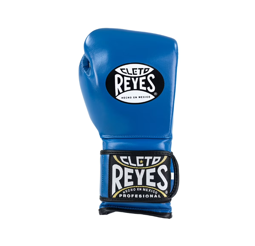 Customizable Blue Cleto Reyes Boxing Gloves, Cleto Reyes Velcro Boxing Gloves