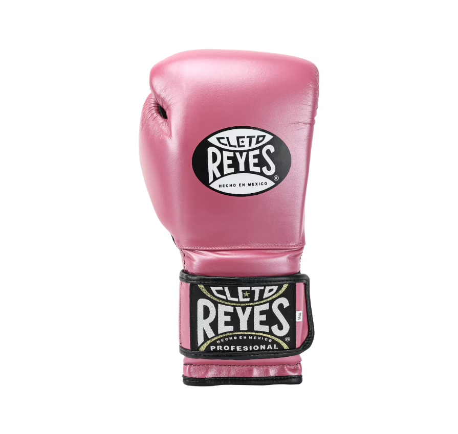 Customizable Pink Cleto Reyes Boxing Gloves, Cleto Reyes Velcro Boxing Gloves