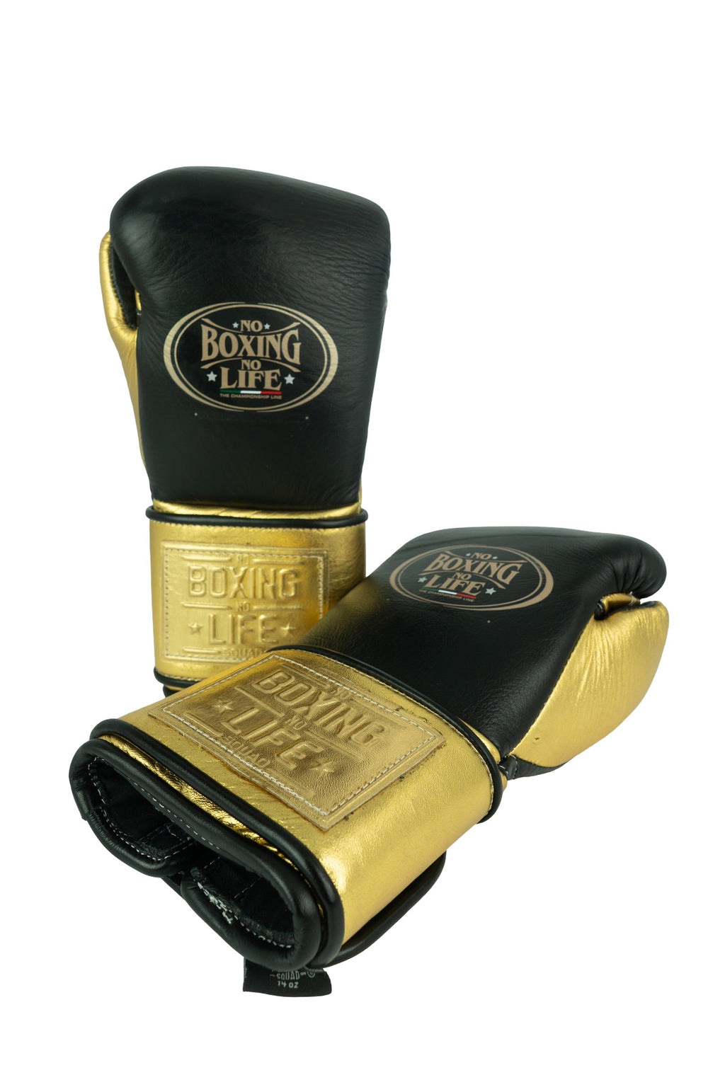 Customizable Black and Gold No Boxing No Life Boxing Gloves, No Boxing No Life Lace Up Boxing Gloves, Christmas Gift for Men's and Women's, Thanksgiving Gifts for Him and Her