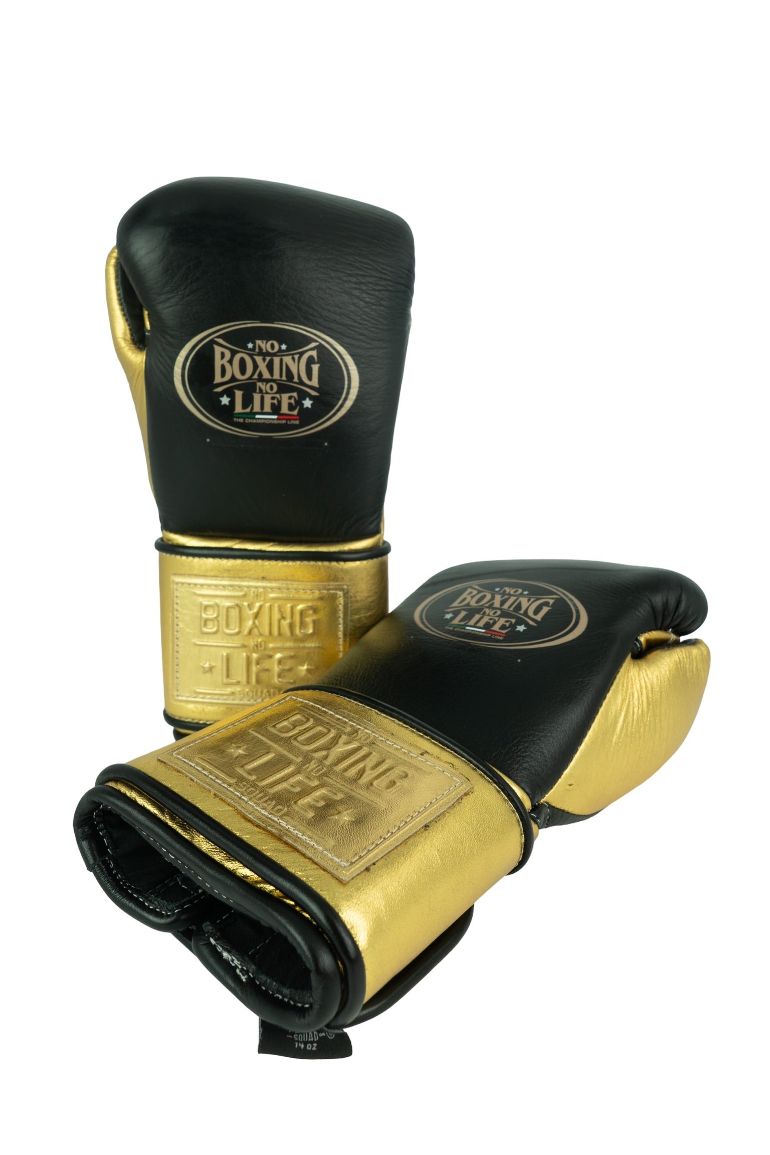 Customizable Black and Gold No Boxing No Life Boxing Gloves, No Boxing No Life Velcro Boxing Gloves, Christmas Gift for Men's and Women's, Thanksgiving Gifts for Him and Her
