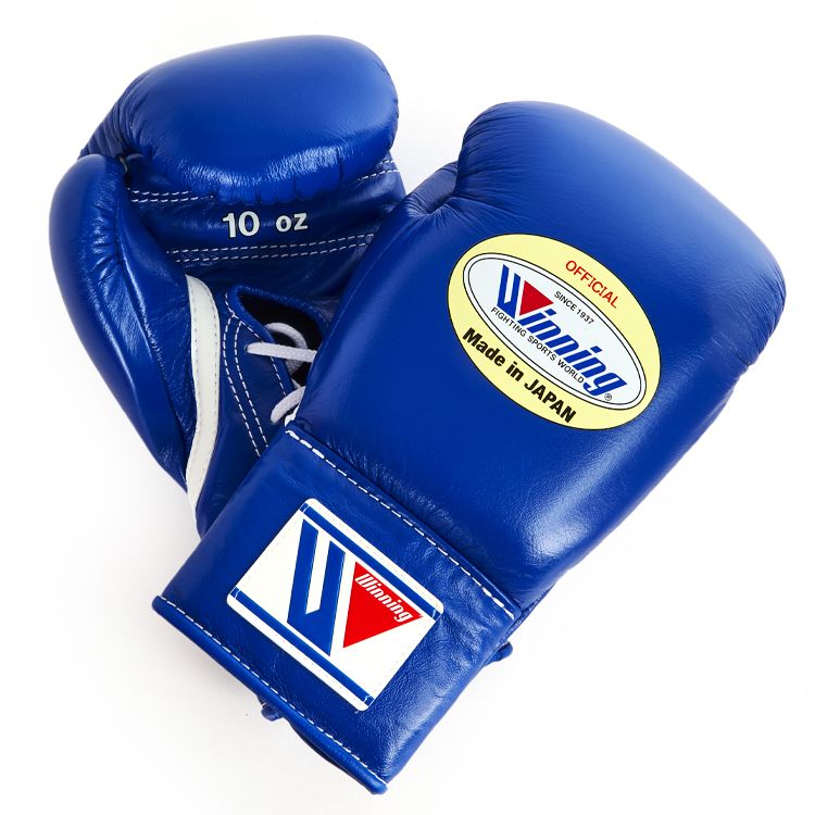 Blue Winning Boxing Gloves, Pro Winning Velcro Boxing Gloves, Pro Winning Lace up Boxing Gloves, Christmas Gift for Men's and Women's, Thanksgiving Gifts for Him and Her - Blue`2