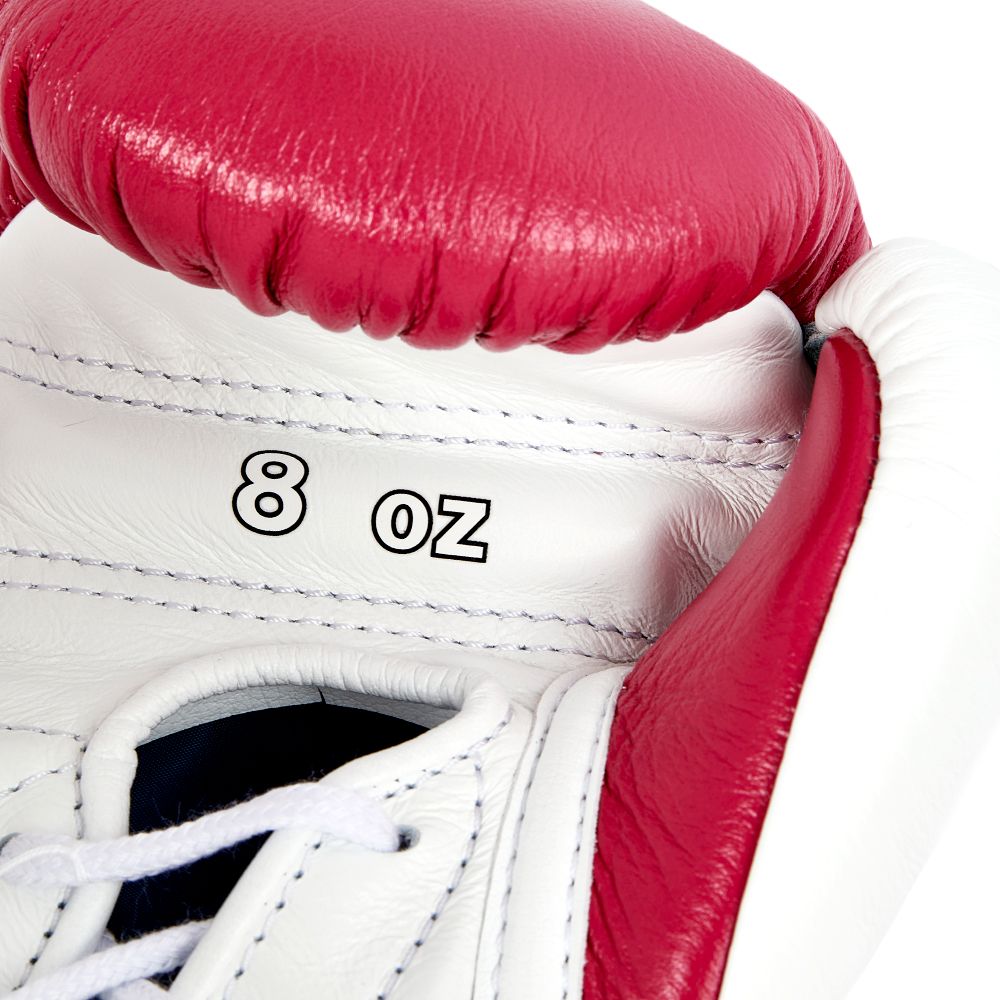 Dark Pink & White Winning Boxing Gloves, Pro Winning Velcro Boxing Gloves, Pro Winning Lace up Boxing Gloves, Christmas Gift for Men's and Women's, Thanksgiving Gifts for Him and Her - Dark Pink & White