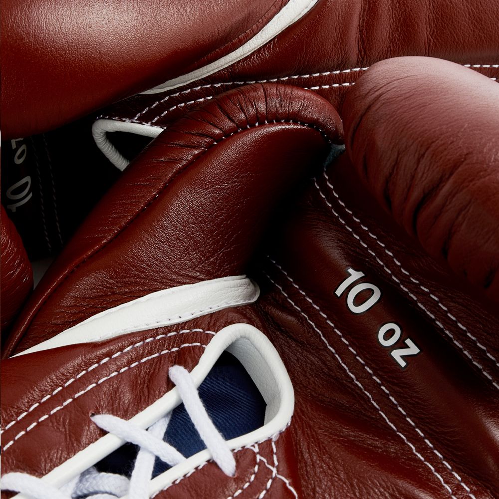 Brown Winning Boxing Gloves, Pro Winning Lace up Boxing Gloves, Christmas Gift for Men's and Women's, Thanksgiving Gifts for Him and Her - Brown