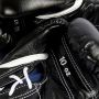 Black Winning Boxing Gloves, Pro Winning Velcro Boxing Gloves, Pro Winning Lace up Boxing Gloves, Christmas Gift for Men's and Women's, Thanksgiving Gifts for Him and Her - Black