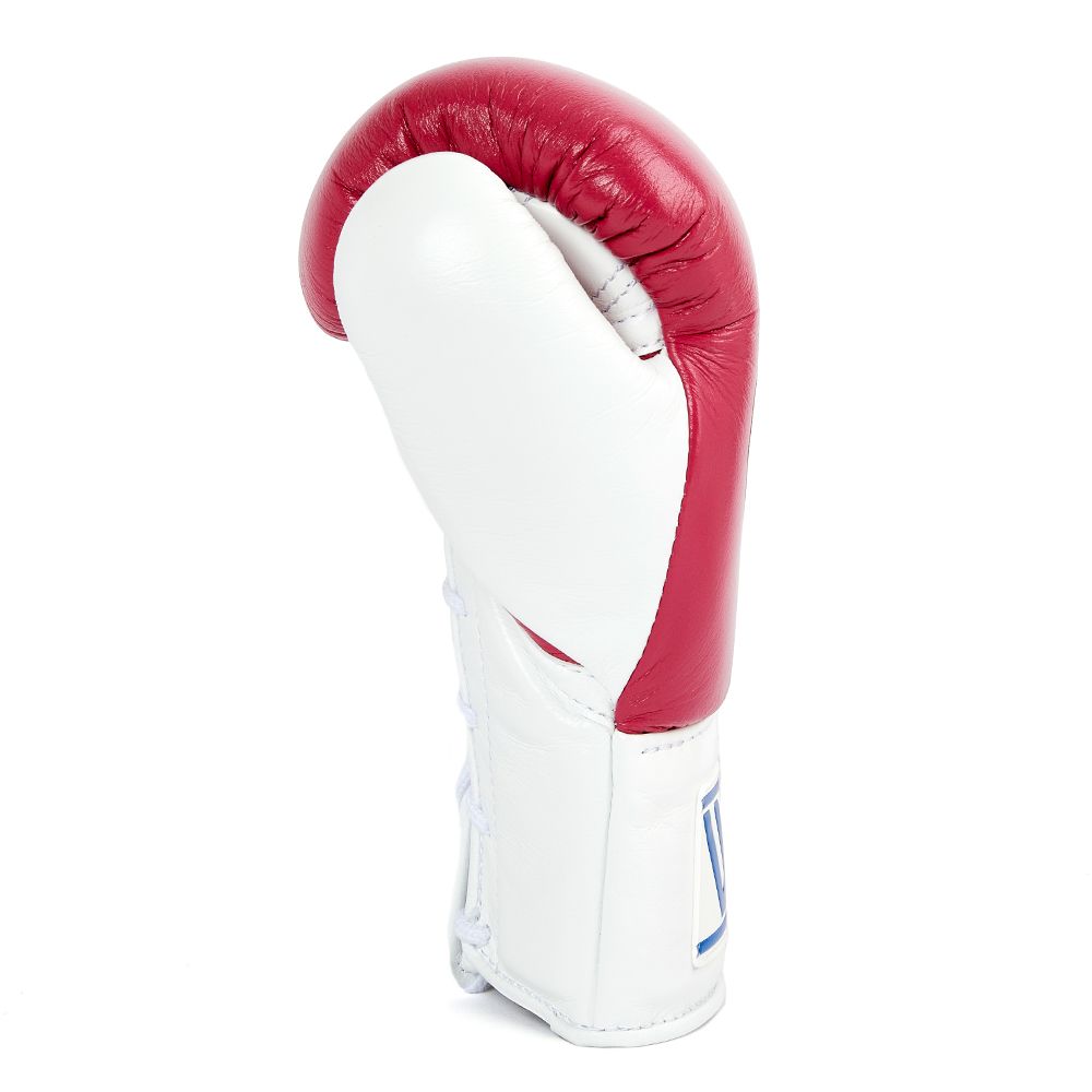 Dark Pink & White Winning Boxing Gloves, Pro Winning Velcro Boxing Gloves, Pro Winning Lace up Boxing Gloves, Christmas Gift for Men's and Women's, Thanksgiving Gifts for Him and Her - Dark Pink & White
