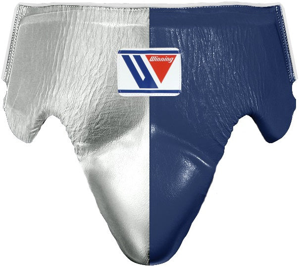 Customizable Silver and Navy Winning Boxing Sets With Cheeks Head Guard