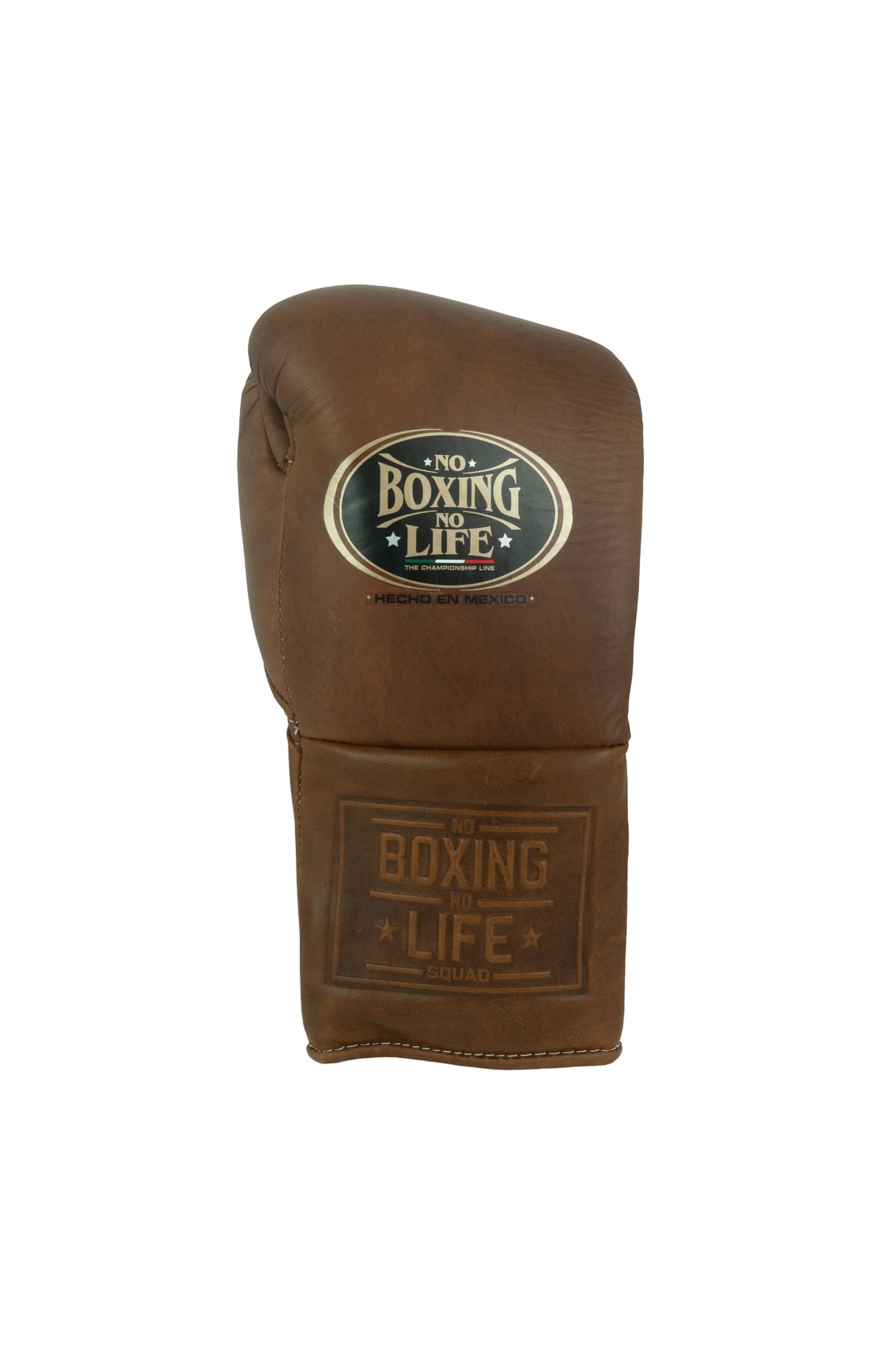 Customizable Brown No Boxing No Life Boxing Gloves, No Boxing No Life Lace Up Boxing Gloves, Christmas Gift for Men's and Women's, Thanksgiving Gifts for Him and Her