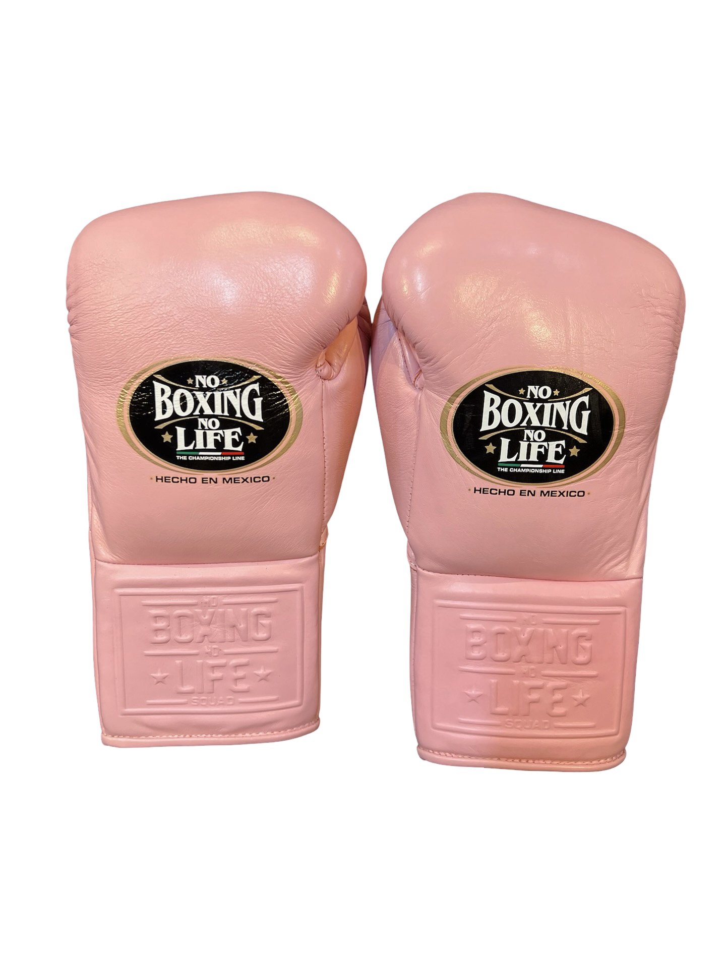 Customizable Pink No Boxing No Life Boxing Gloves, No Boxing No Life Lace Up Boxing Gloves, Christmas Gift for Men's and Women's, Thanksgiving Gifts for Him and Her