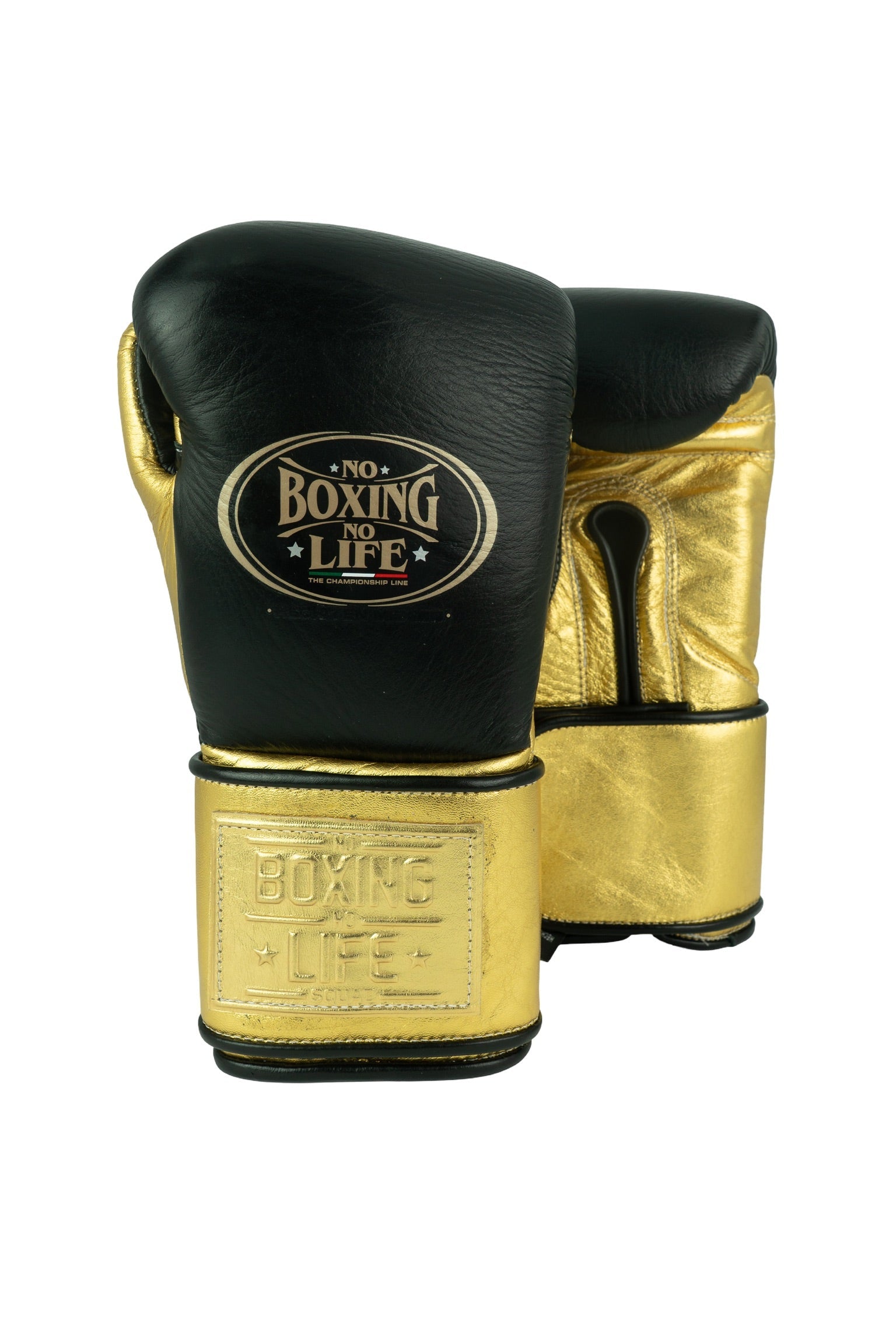 Customizable Black and Gold No Boxing No Life Boxing Gloves, No Boxing No Life Lace Up Boxing Gloves, Christmas Gift for Men's and Women's, Thanksgiving Gifts for Him and Her