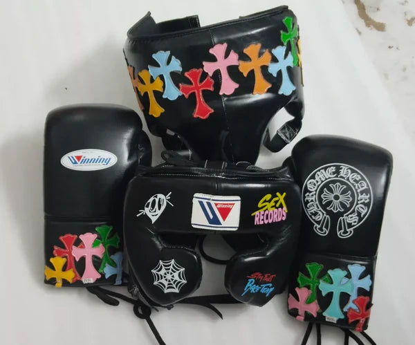 Customizable Boxing Set Chrome Hearts Winning Boxing Sets, Winning Head and Groin