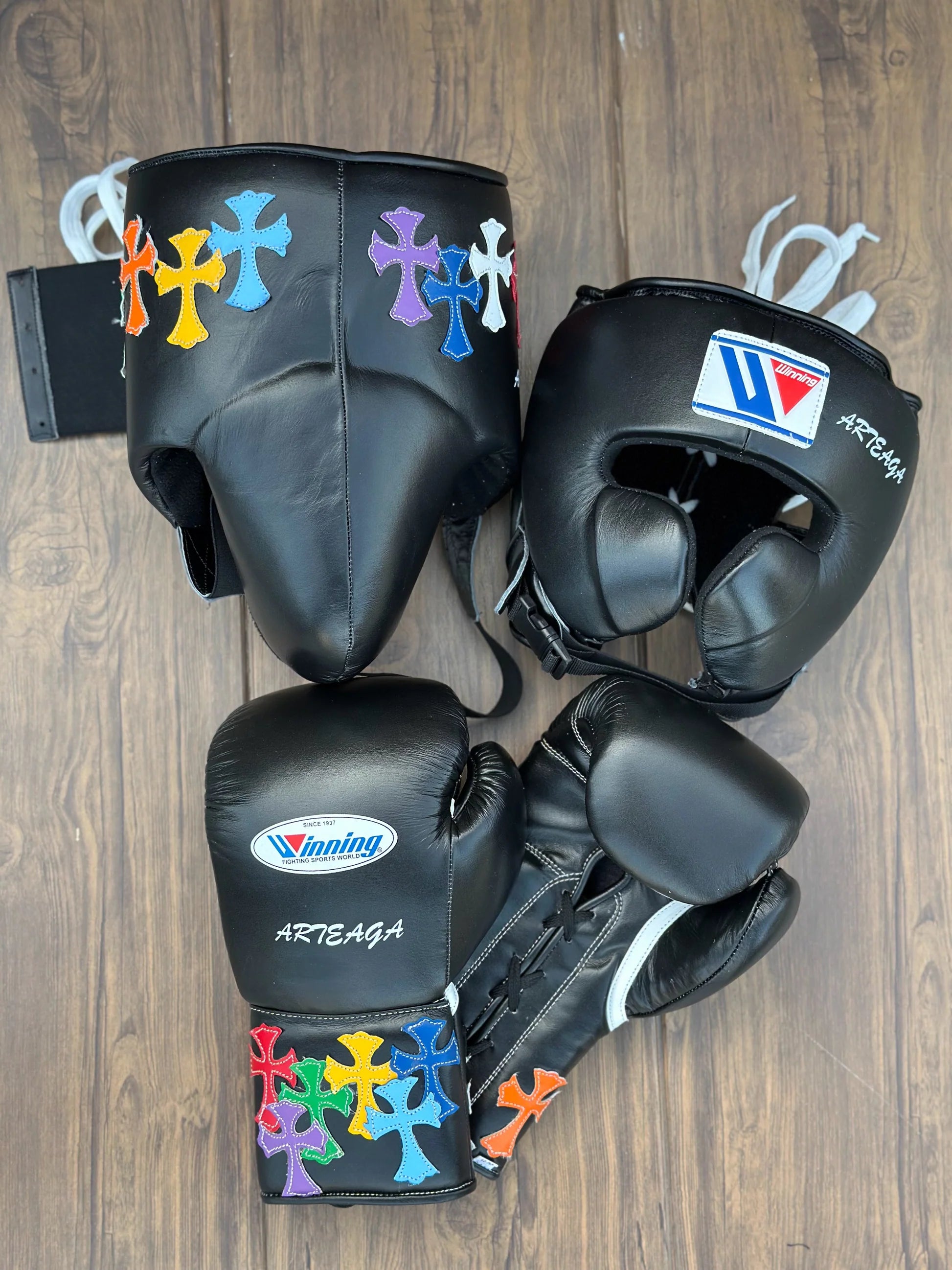 Customizable Boxing Set Chrome Hearts Winning Boxing Sets, Winning Head and Groin