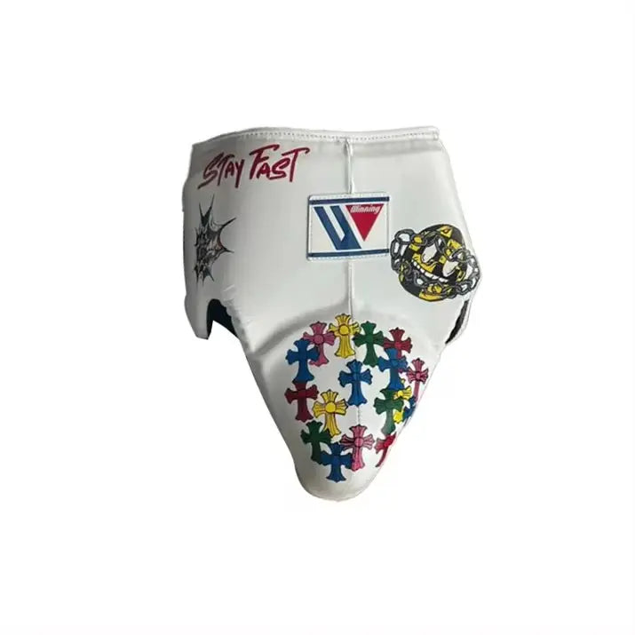Customizable White Boxing Set Chrome Hearts Winning Boxing Sets, Winning Head and Groin