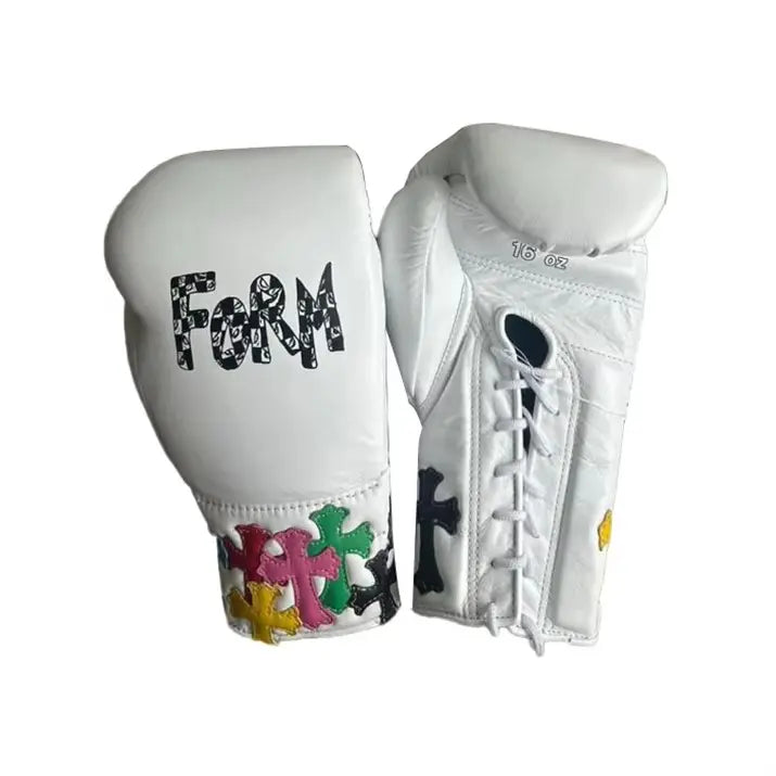 Customizable White Boxing Set Chrome Hearts Winning Boxing Sets, Winning Head and Groin