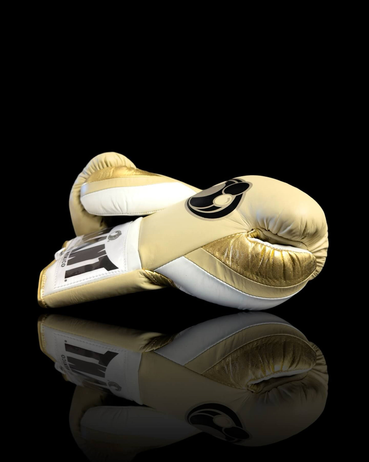 Customizable Grant Boxing Gloves Gold/White Sparring