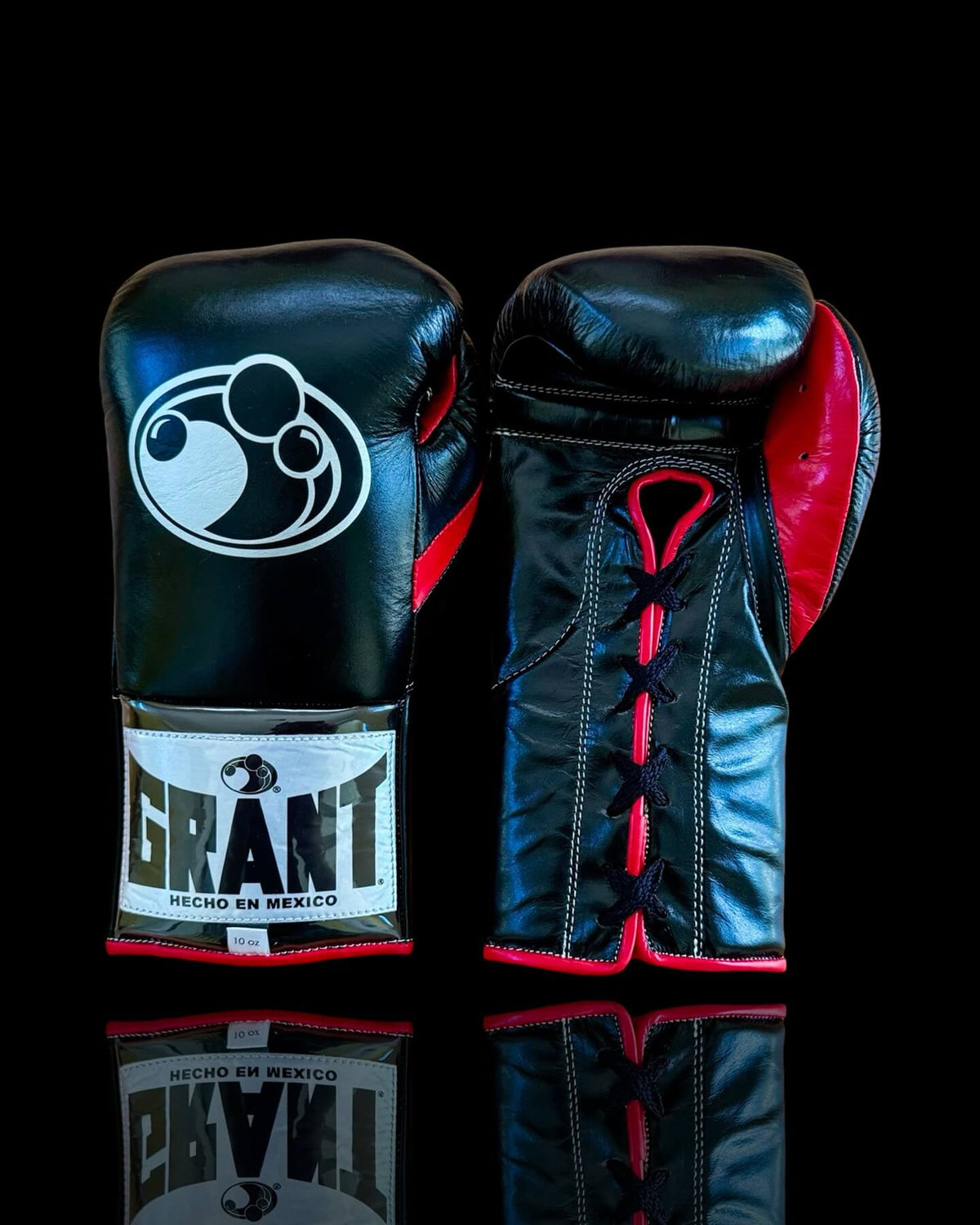 Customizable Grant Boxing Gloves Black/Red Boxing Training