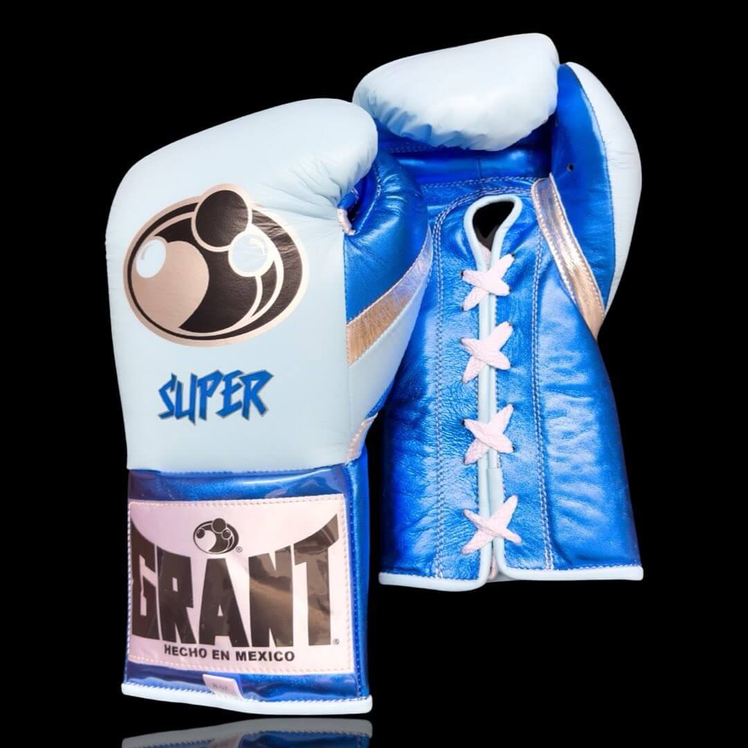 Customizable Grant Boxing Gloves Sky-Blue/Blue Training