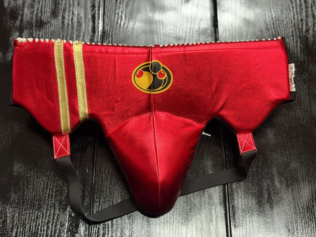 Customizable Grant Boxing Sets With Cheeks Head Guard and Groin Guard Protector