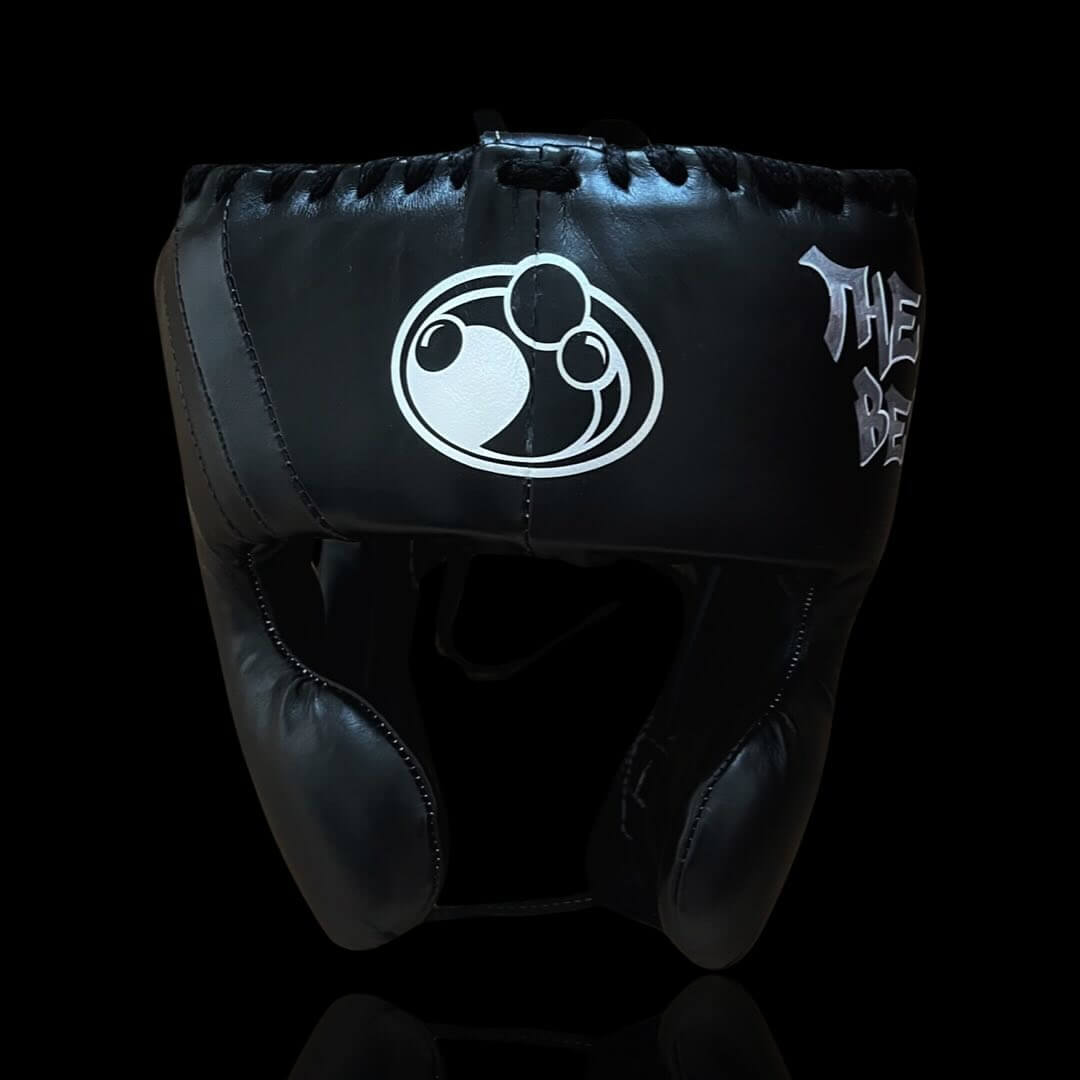 Customizable Black Grant Boxing Sets With Cheeks Head Guard and Groin Guard Protector
