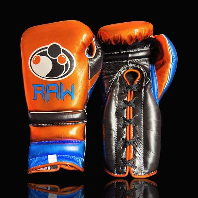 Customizable Orange/Black/Blue Grant Boxing Sets With Cheeks Head Guard and Groin Guard Protector