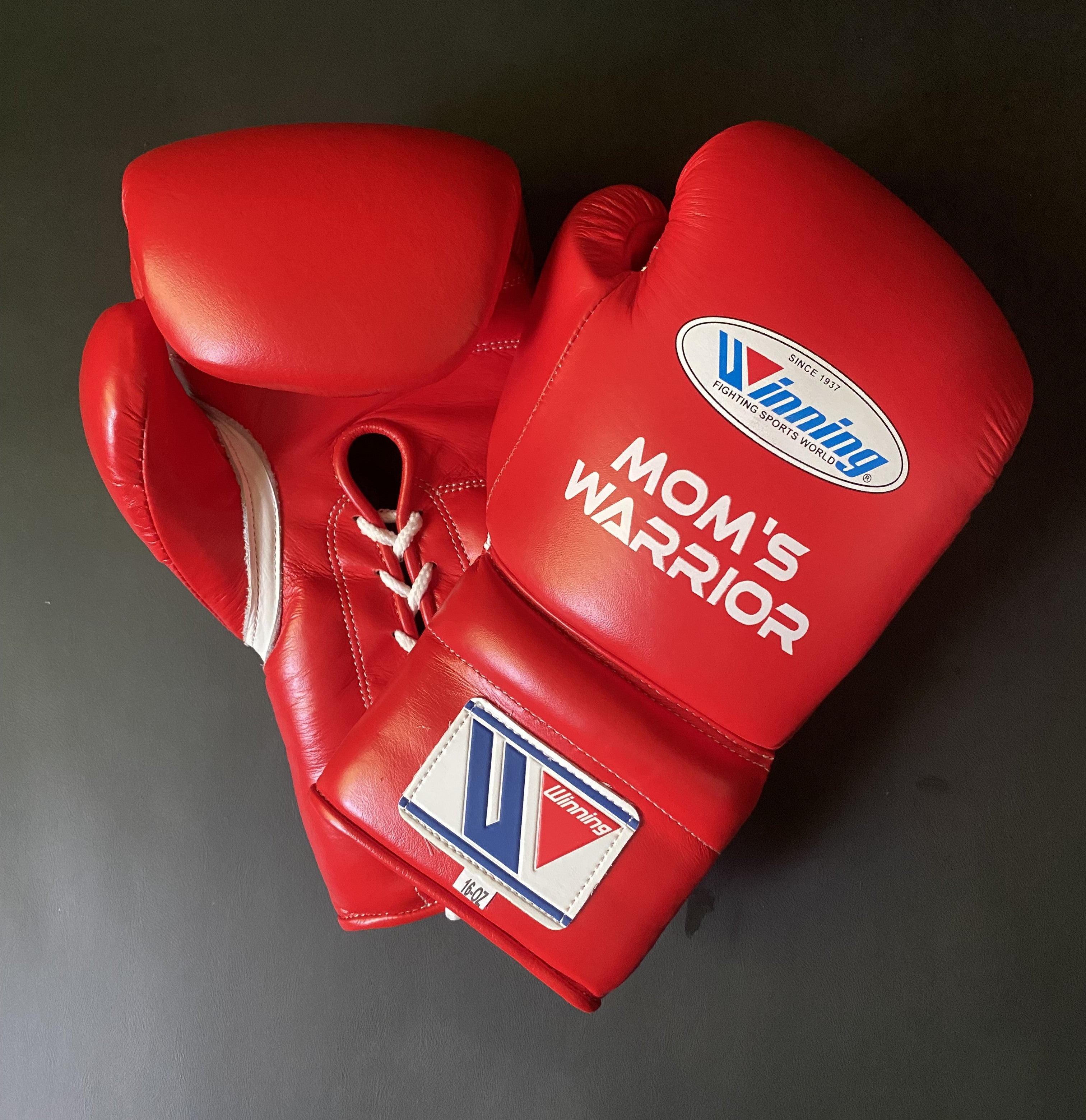 Customizable Red Winning Boxing Sets With Cheeks Head Guard
