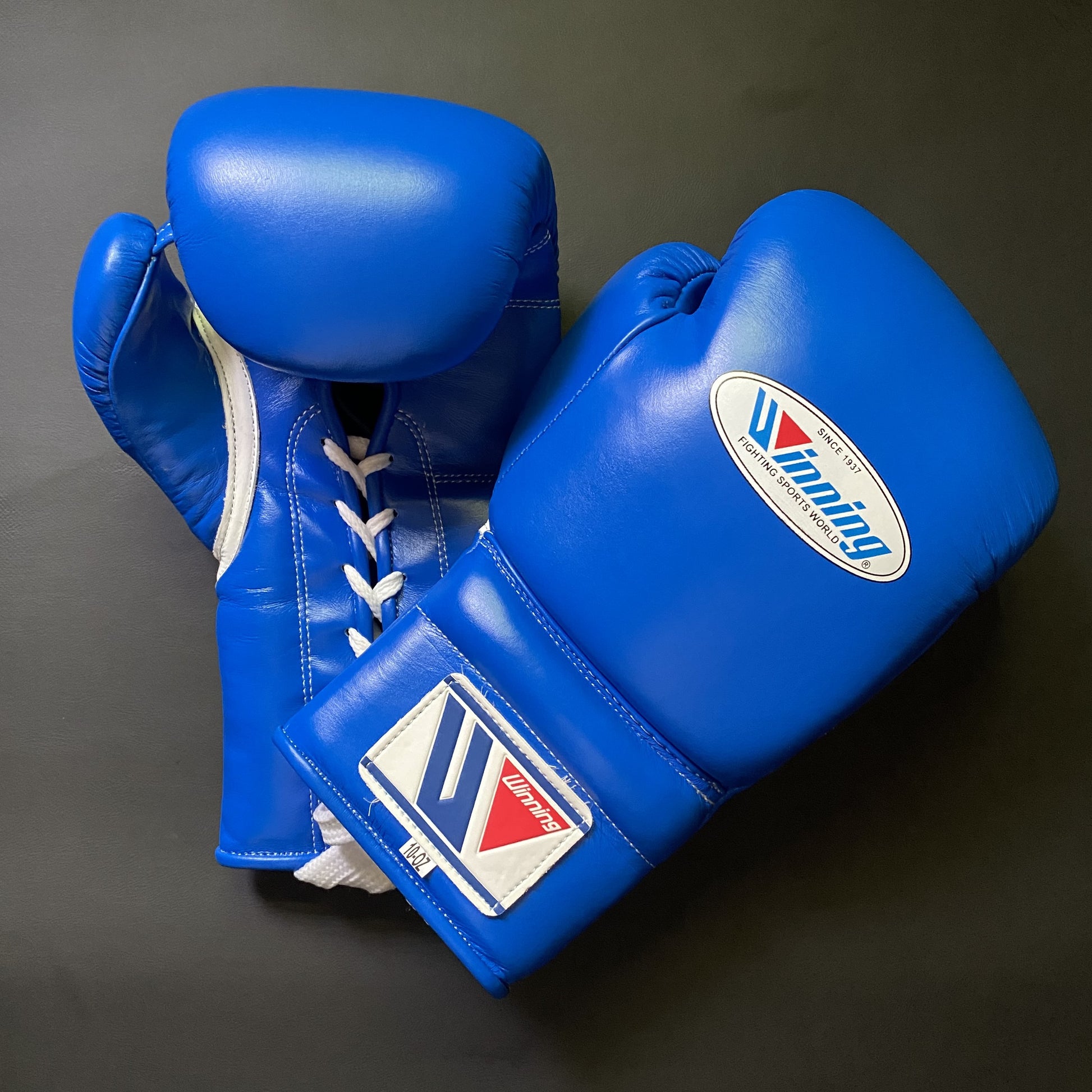 Customizable Blue Winning Boxing Sets With Cheeks Head Guard