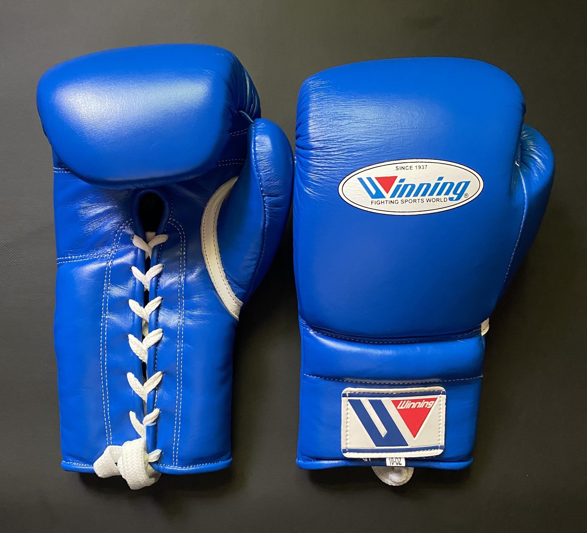 Customizable Blue Winning Boxing Sets With Cheeks Head Guard