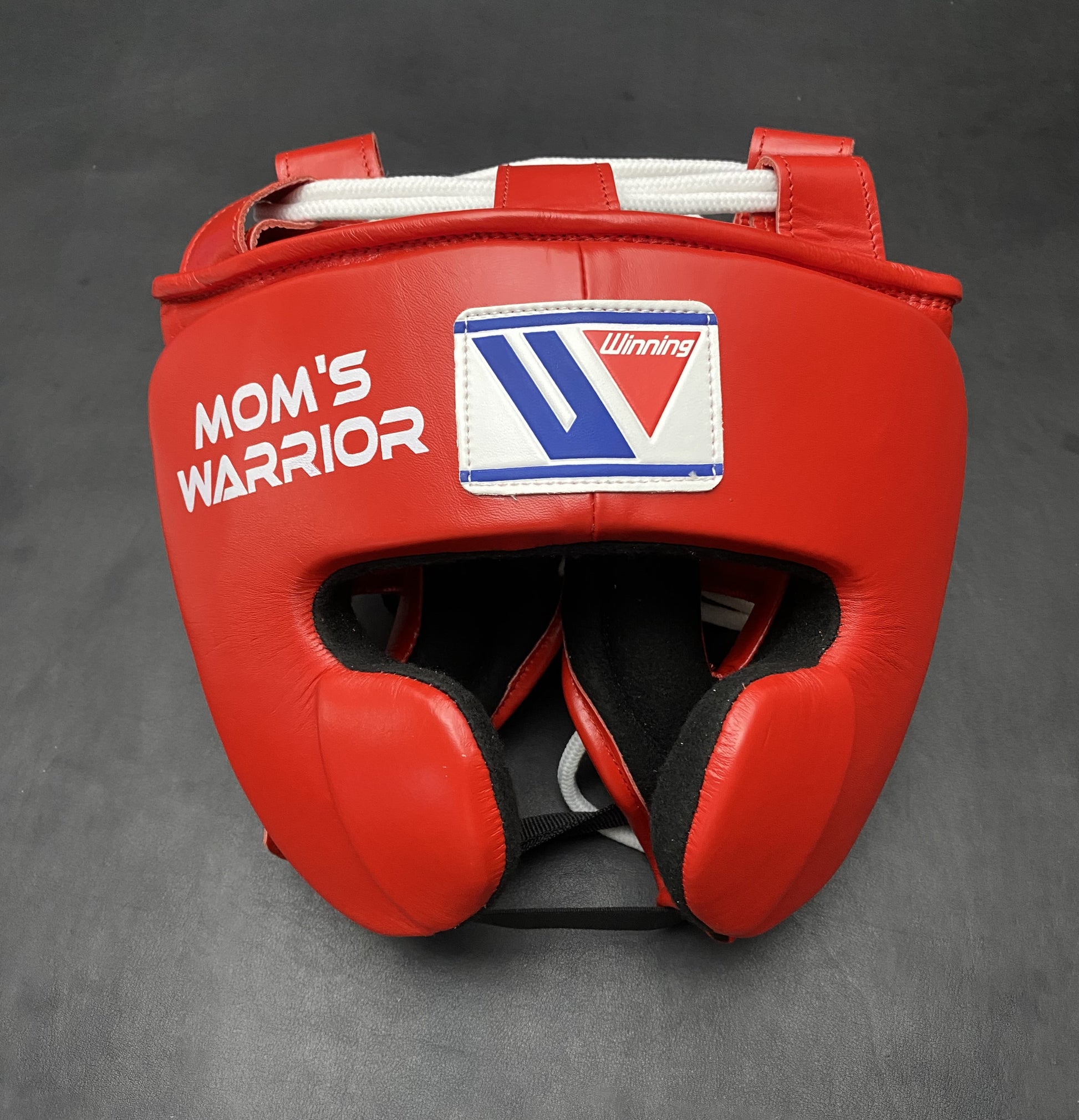 Customizable Red Winning Boxing Sets With Cheeks Head Guard