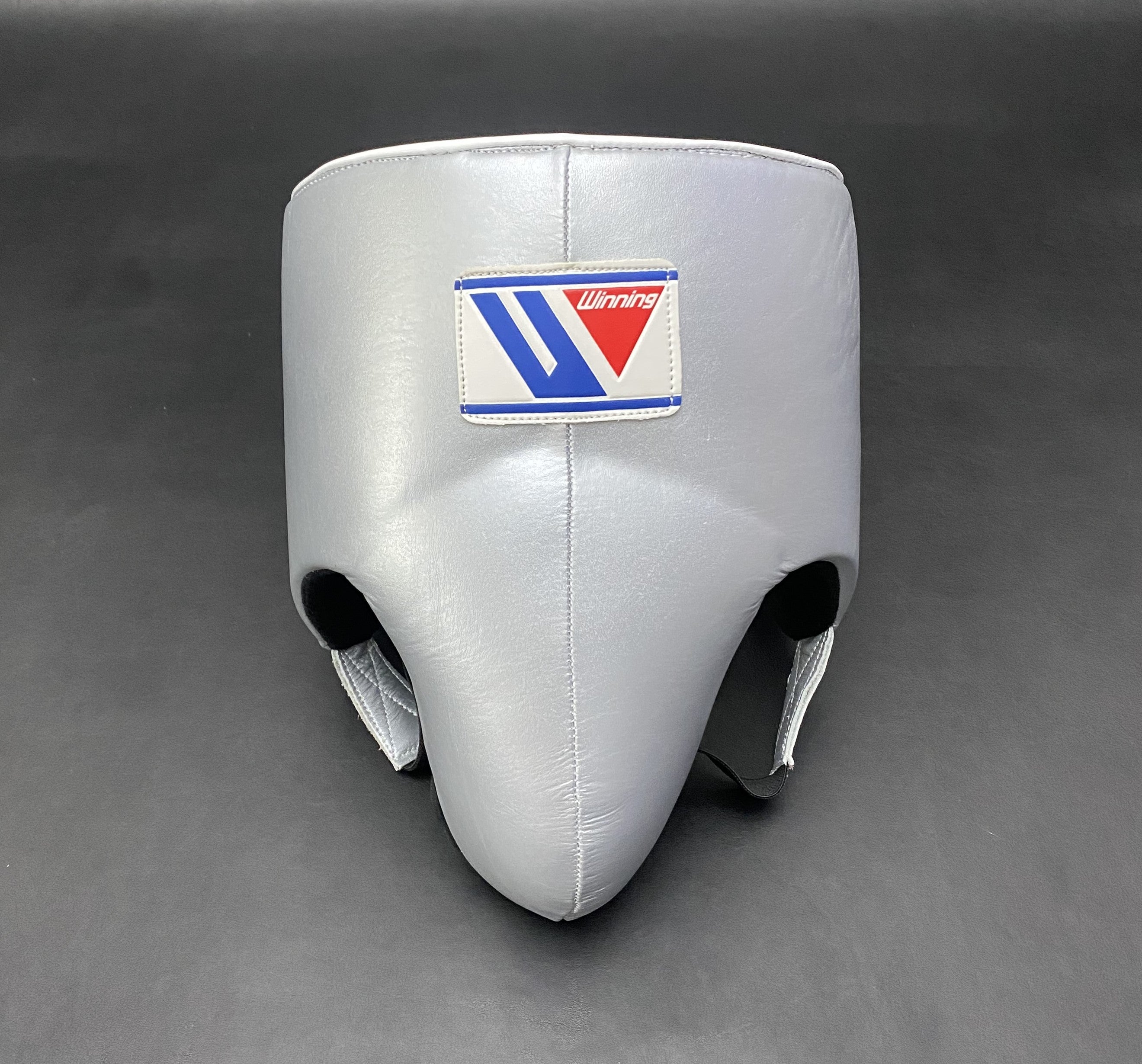 Customizable Silver Winning Boxing Sets With Nose Bar Head Guard