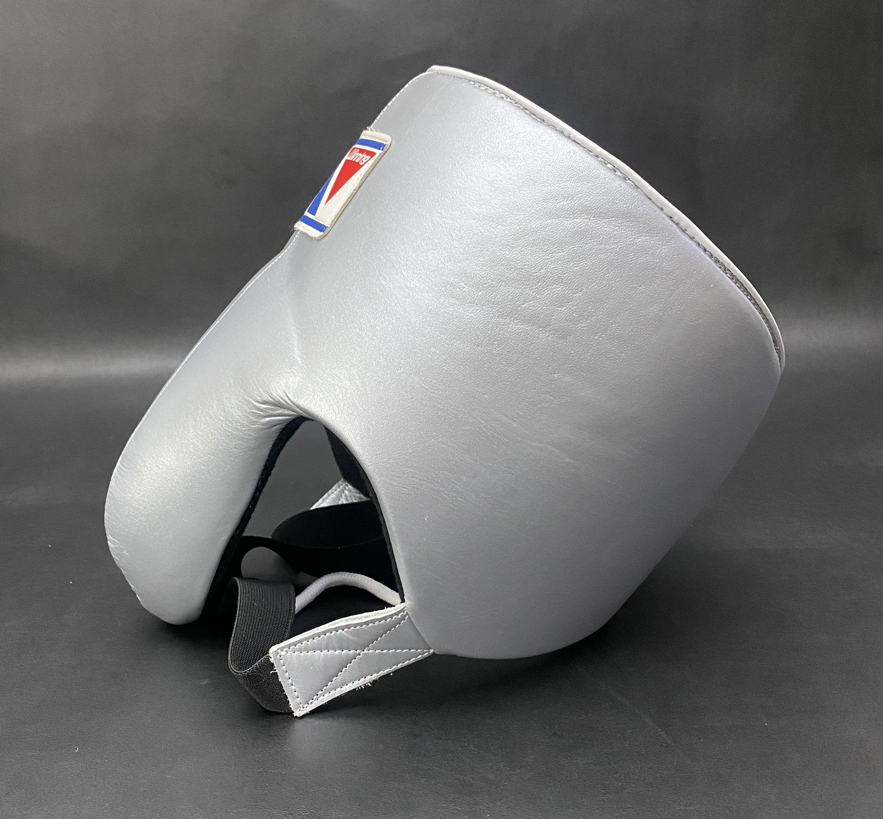 Customizable Silver Winning Boxing Sets With Nose Bar Head Guard