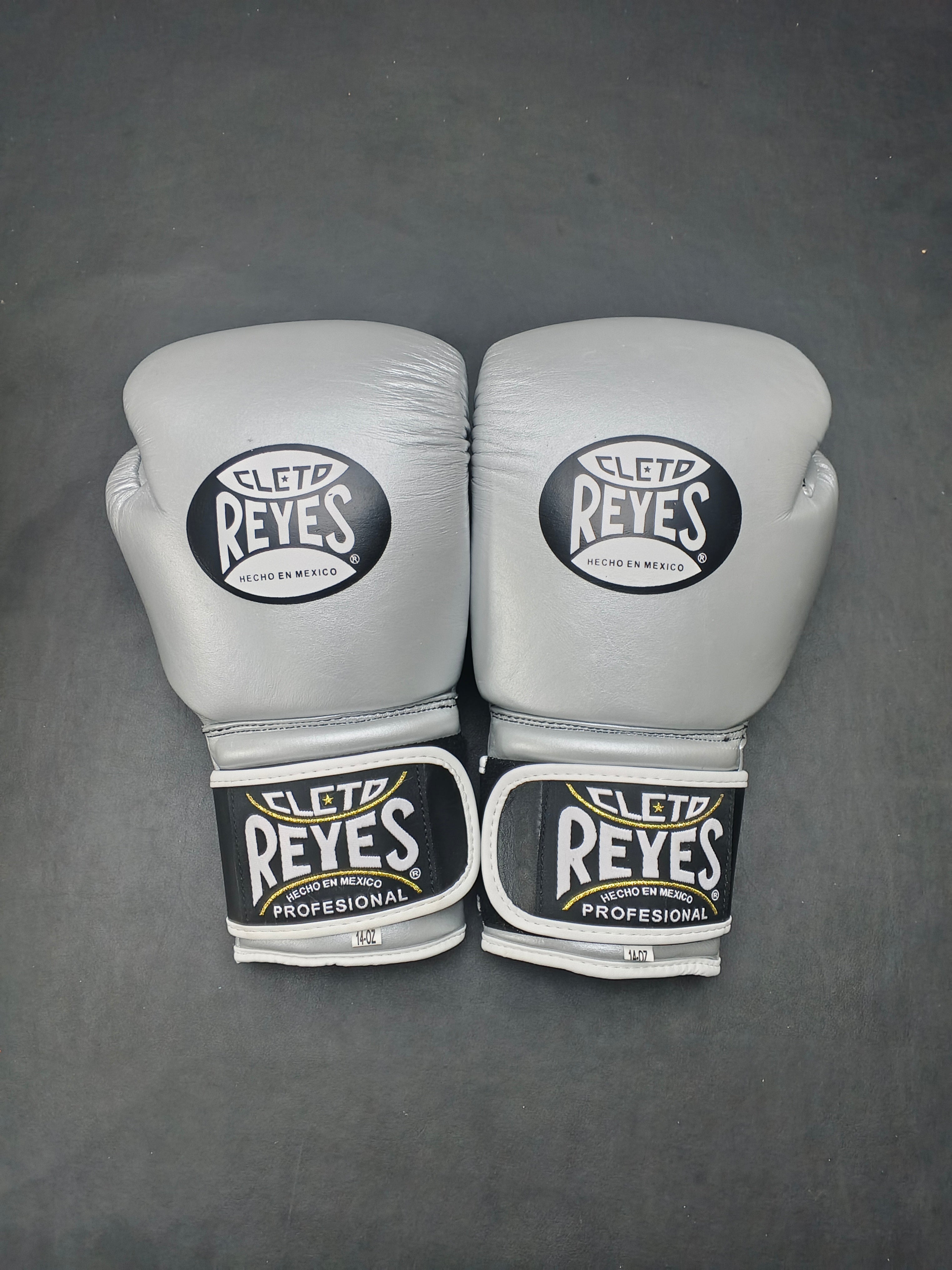 Customizable Silver Cleto Reyes Boxing Gloves, Cleto Reyes Velcro Boxing Gloves, Christmas Gift for Men's and Women's, Thanksgiving Gifts for Him and Her