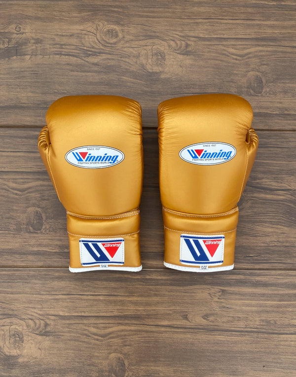 Customizable Gold Winning Boxing Sets With Cheeks Head Guard