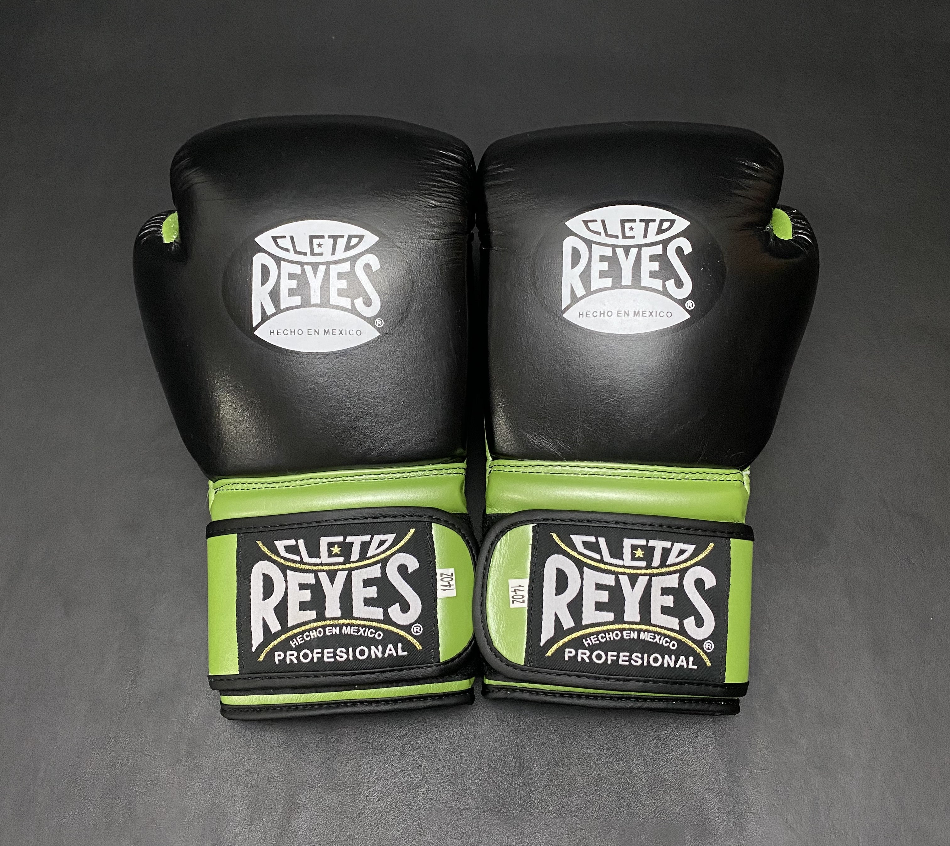 Customizable Black and Green Cleto Reyes Boxing Gloves, Cleto Reyes Velcro Boxing Gloves, Christmas Gift for Men's and Women's, Thanksgiving Gifts for Him and Her